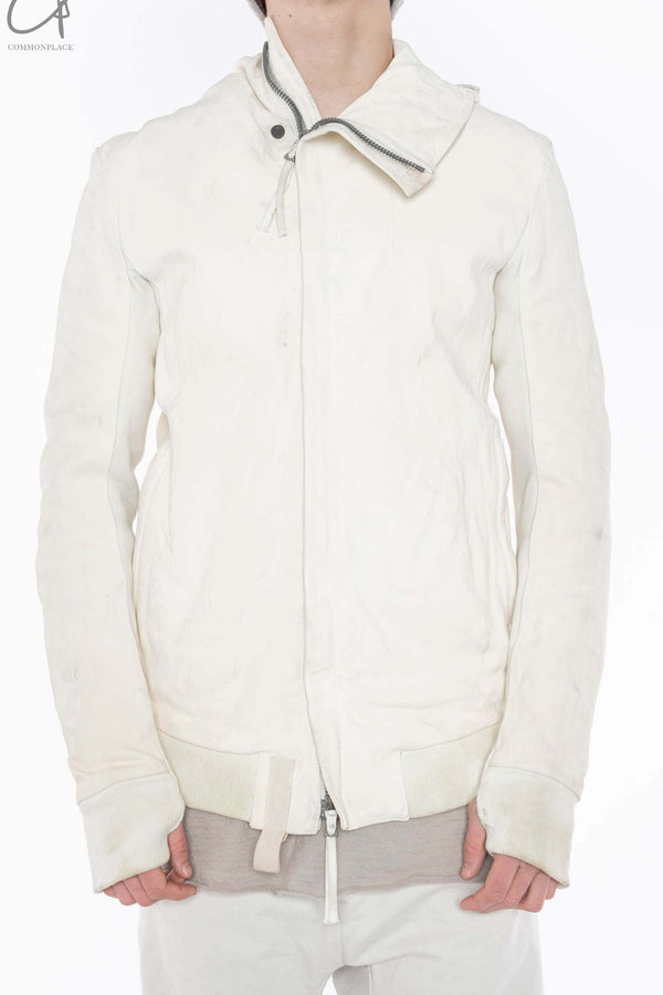 BORIS BIDJAN SABERI light grey jacket ZIPPER 22 FMM20006